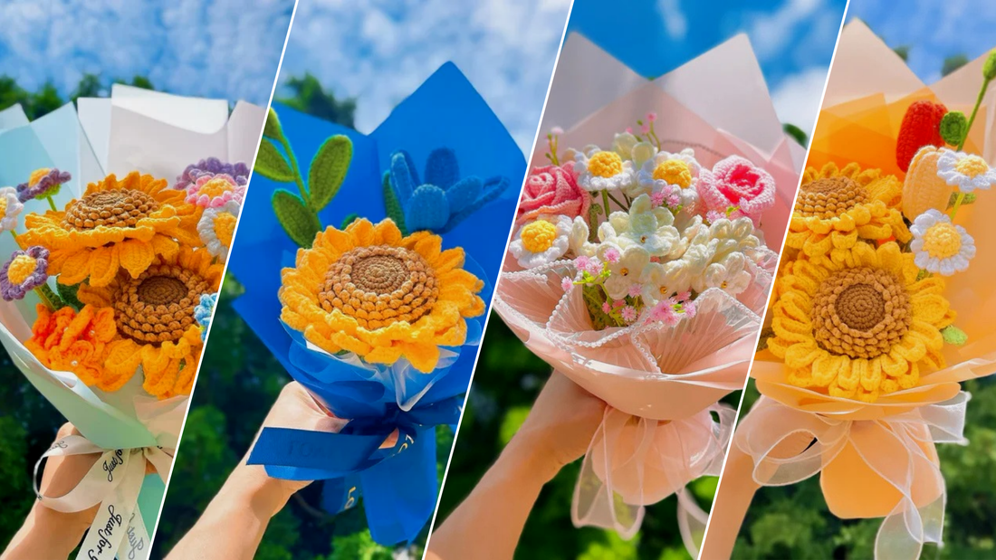 Blooming Creativity: The Timeless Gift of Crochet Flowers