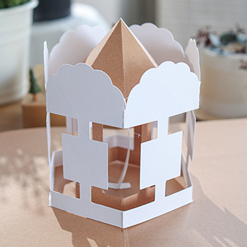 Handmade Interactive 3D Pop-Up Scenic Scrapbook Album - DIY Memory Book Kit with Gift Box, Photo Corners, Stickers & Craft Supplies - Christmas, Wedding, Anniversary, Birthday Keepsake
