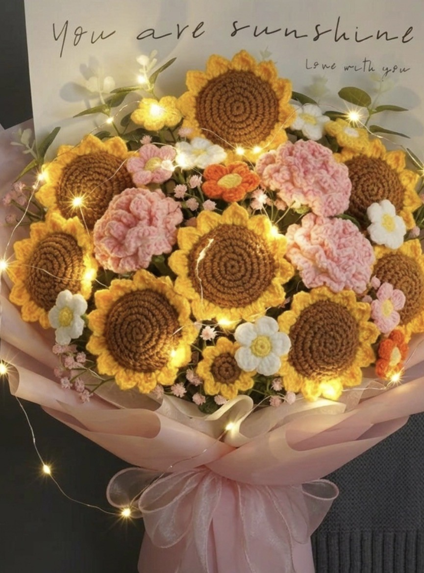Custom pink bouquet
