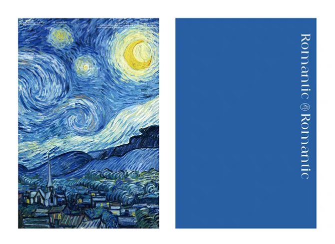 Bouquet “Notte stellata” di Van Gogh