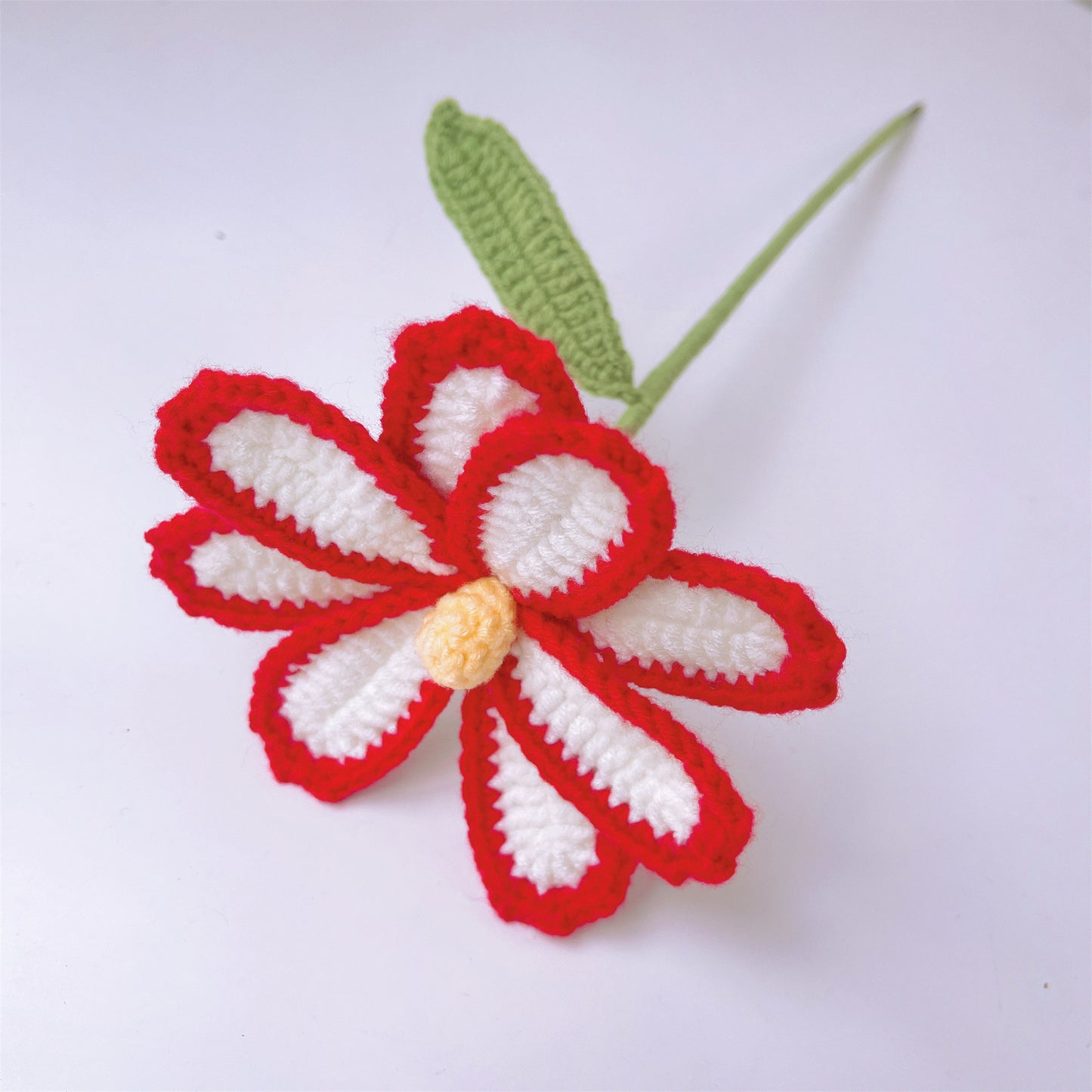 Handmade Crochet Cosmos Bipinnatus - Yarn Crafted, Home Decor, Gift Idea, Delicate and Charming, Symbolic Flower, Fall Decoration for Home
