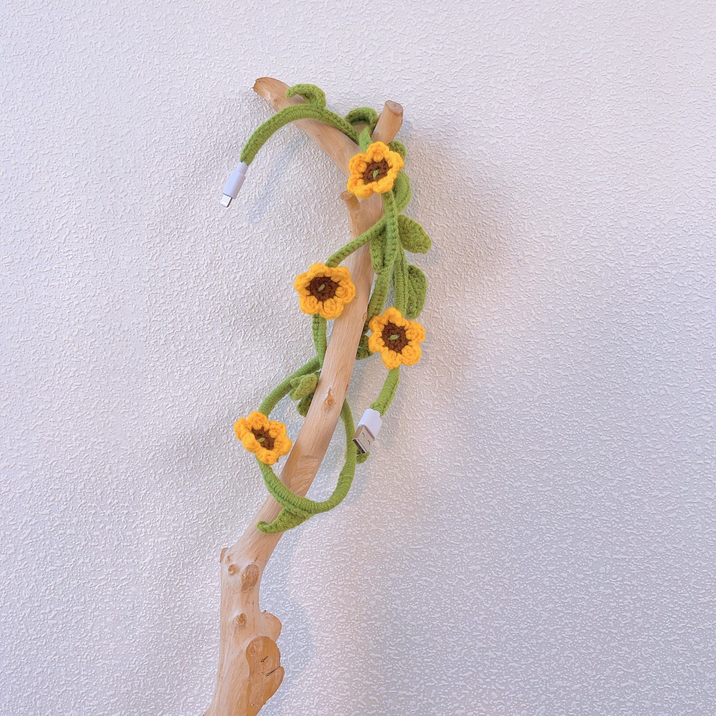 向日葵電源:手鉤快速充電USB iPhone電纜,充電速度快