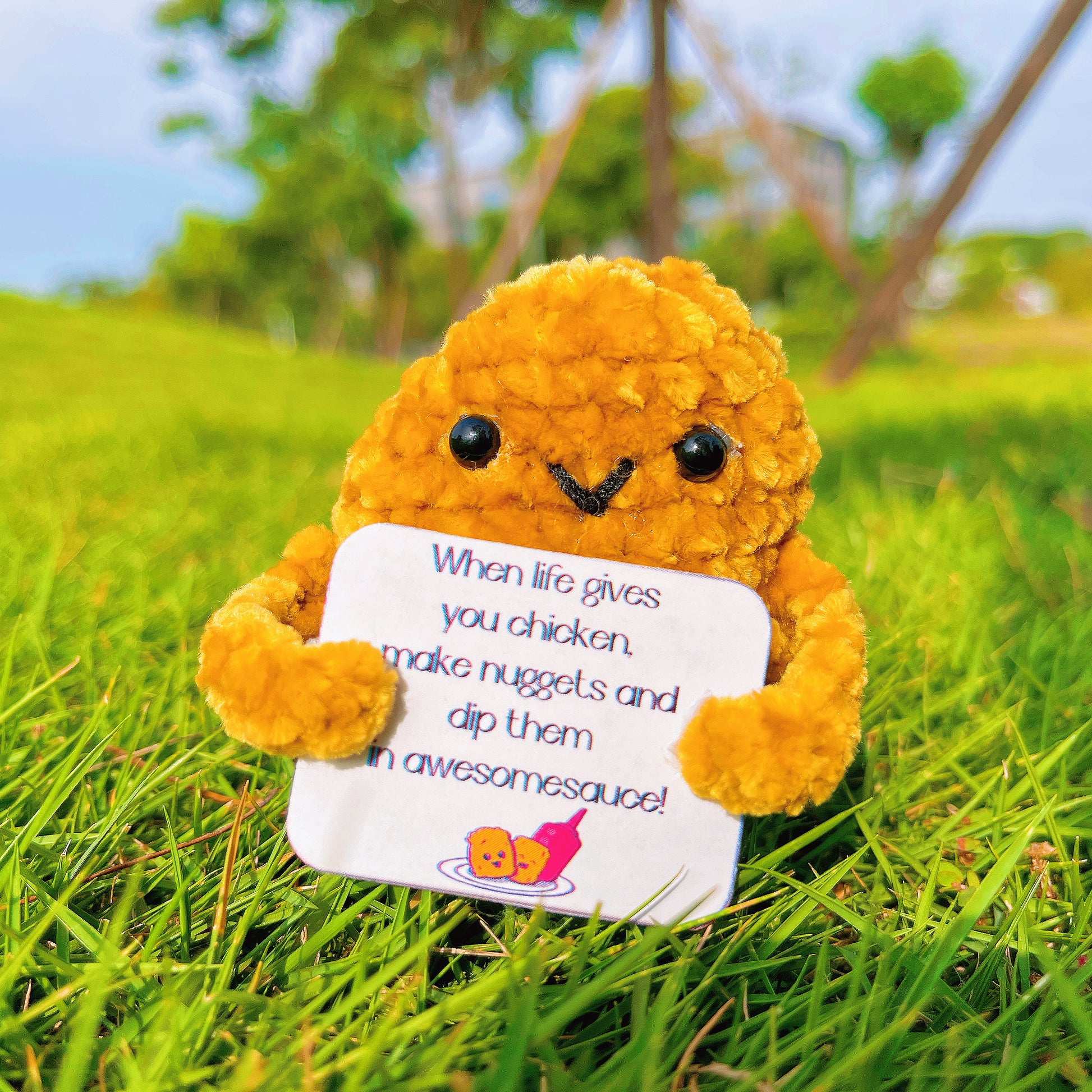 Positive Chicken Nugget Gag Gift Awesomesauce Special Birthday Gift