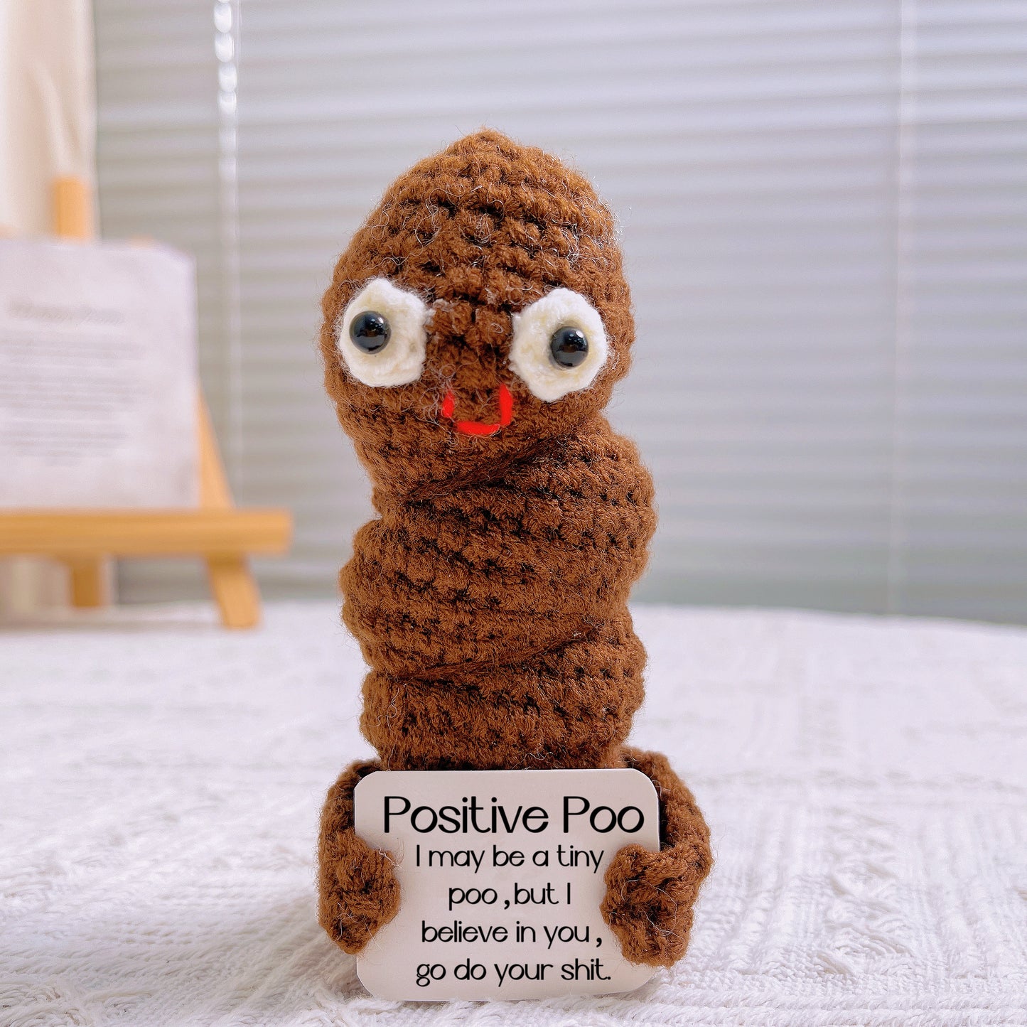 居家裝飾正向情感支持毛絨玩偶(可客製/訂製專屬文字)——禪意石正能量石小黃瓜 舒壓解憂 堅持奮進 康復好禮