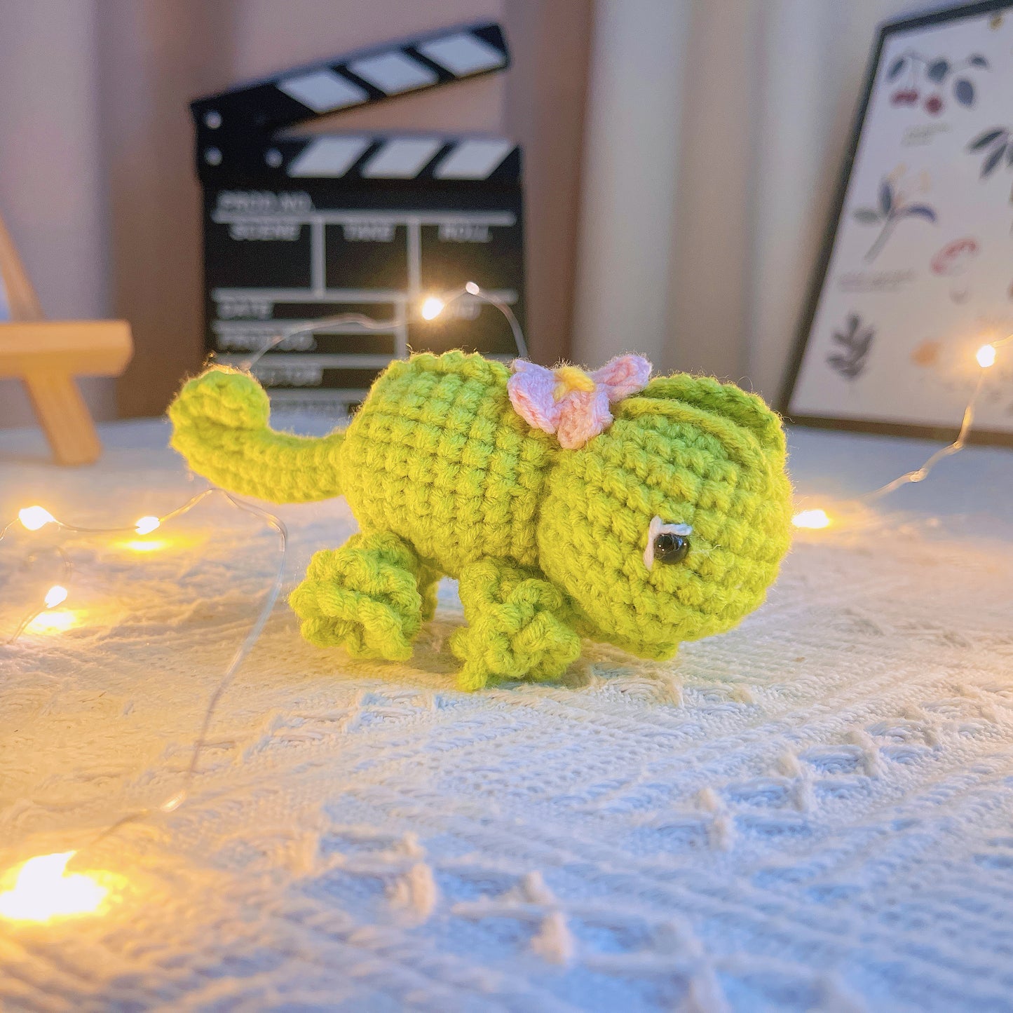 Crochet Sundrop Floral Chameleon Bouquet - Lavender Hues with Herbs, Flowers & Filler Greenery - Hypoallergenic Wedding, Event, Princess, Home Decor Gift - The Bloom Crafter