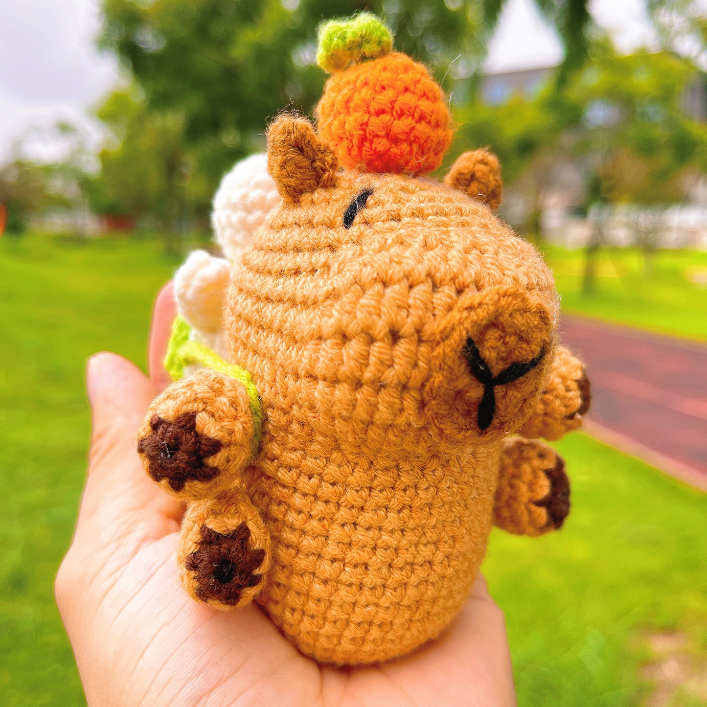Jornada Serena da Capivara com Amigo Tartaruga "Contigo nas Costas" - Figura Decorativa Única para Melhor Amigo, Presente para Casa, Escritório ou Decoração de Festas