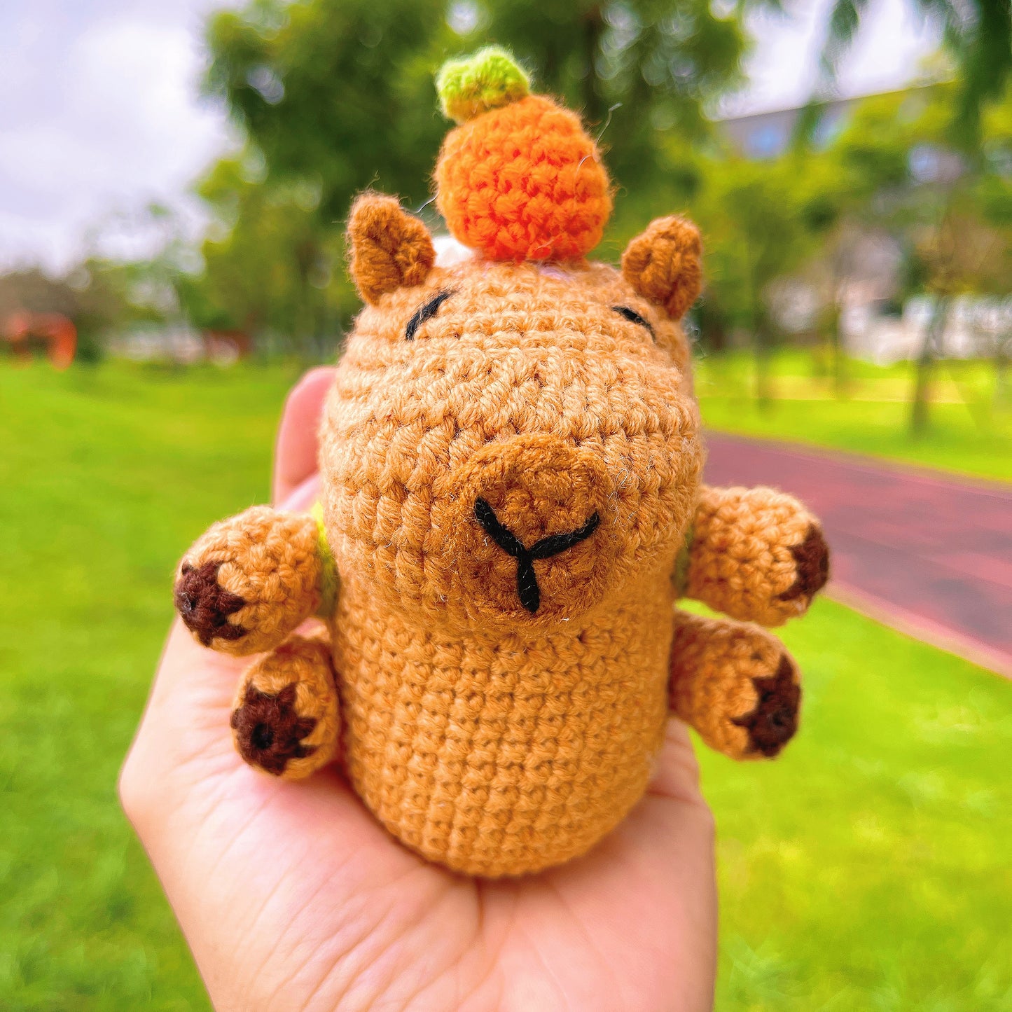 Jornada Serena da Capivara com Amigo Tartaruga "Contigo nas Costas" - Figura Decorativa Única para Melhor Amigo, Presente para Casa, Escritório ou Decoração de Festas