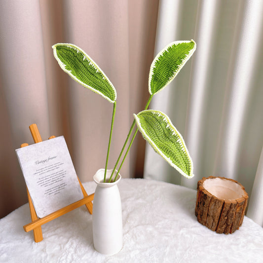 手工鉤針編織朱蕉盆栽