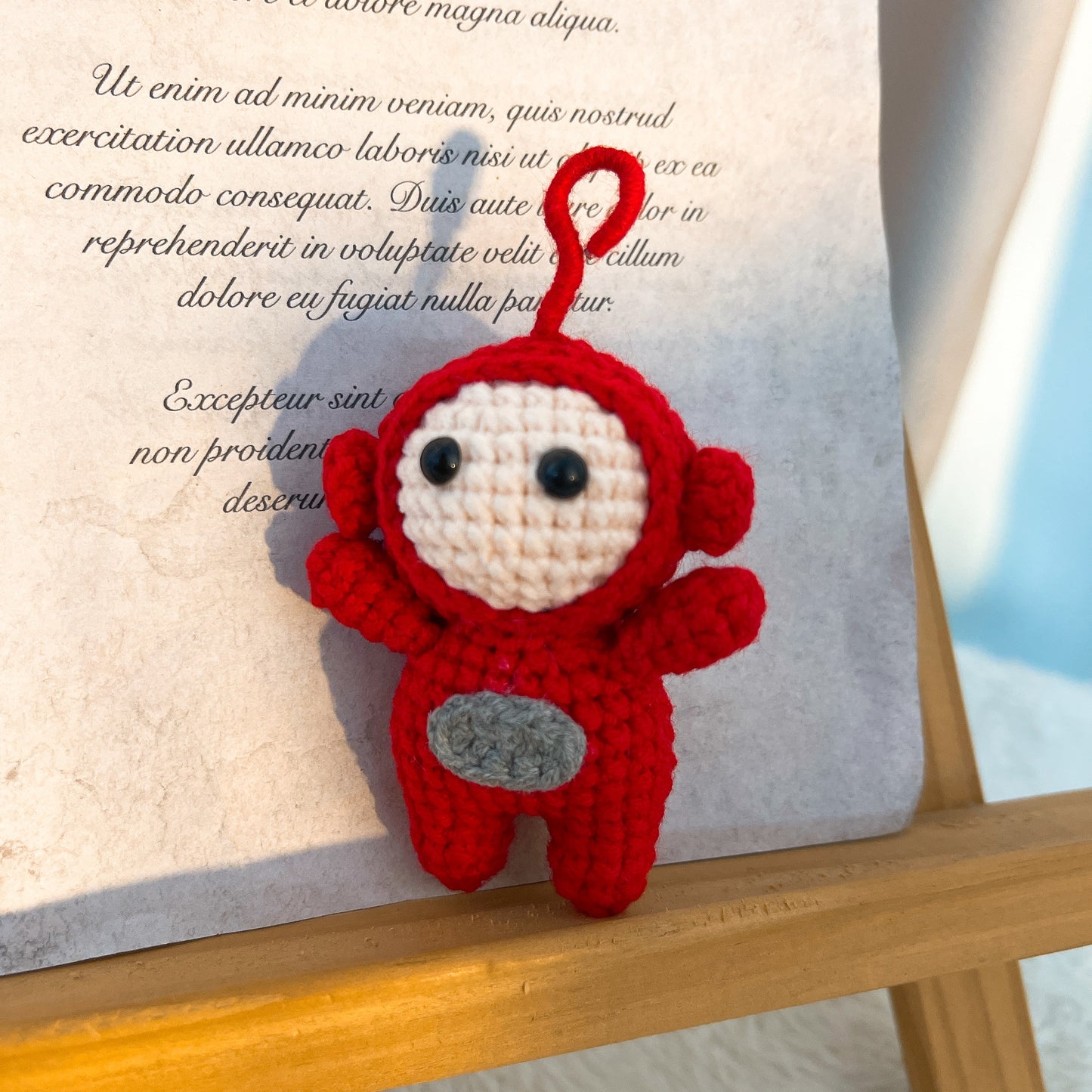 手作りかぎ針編み 手編み「テレビの国の仲間たち」あみぐるみ4色セット|祝い・誕生日プレゼント 永遠の贈り物 花粉症対策・アレルギー対応