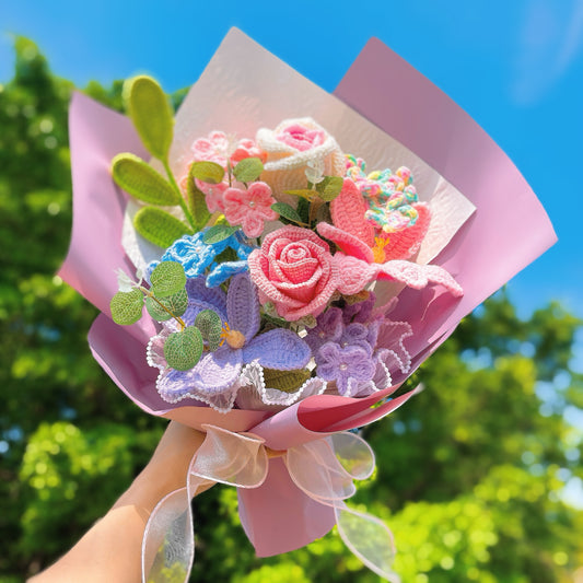 心意綻放:愛與紀念花束- 低過敏手工禮物 - 生日、週年紀念與特殊場合的理想選擇