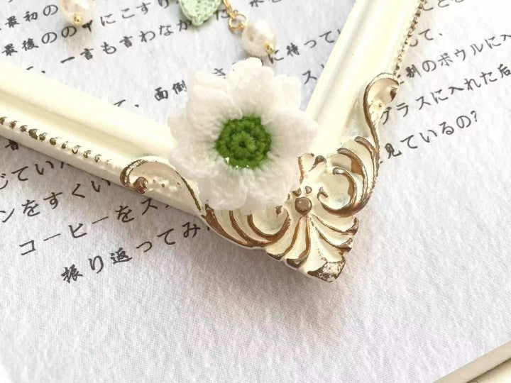 Sunflower Crochet Earrings & Rings - Handmade Lace Thread Micro Crochet Floral Ear Hooks, Studs, Dainty Rings - Hypoallergenic Flower Jewelry, Gift for Women, Boho Chic Accessories