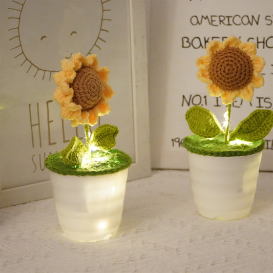 نبات عبادي مصنوع يدويًا - زهرة مصطنعة واقعية - ديكور منزلي فريد - هدية مثالية لمحبي النباتات - صنع يدويًا