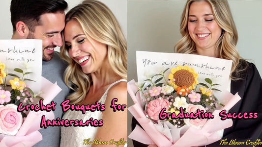 Celebrate Graduation with a Lasting Touch: The Graduation Crochet Bouquet