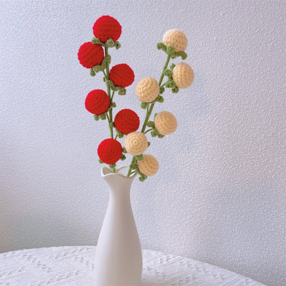Fiori di Trellis di Pomodoro: Paletto Artigianale a Maglia con Fiori per Giardini di Vite Vibranti