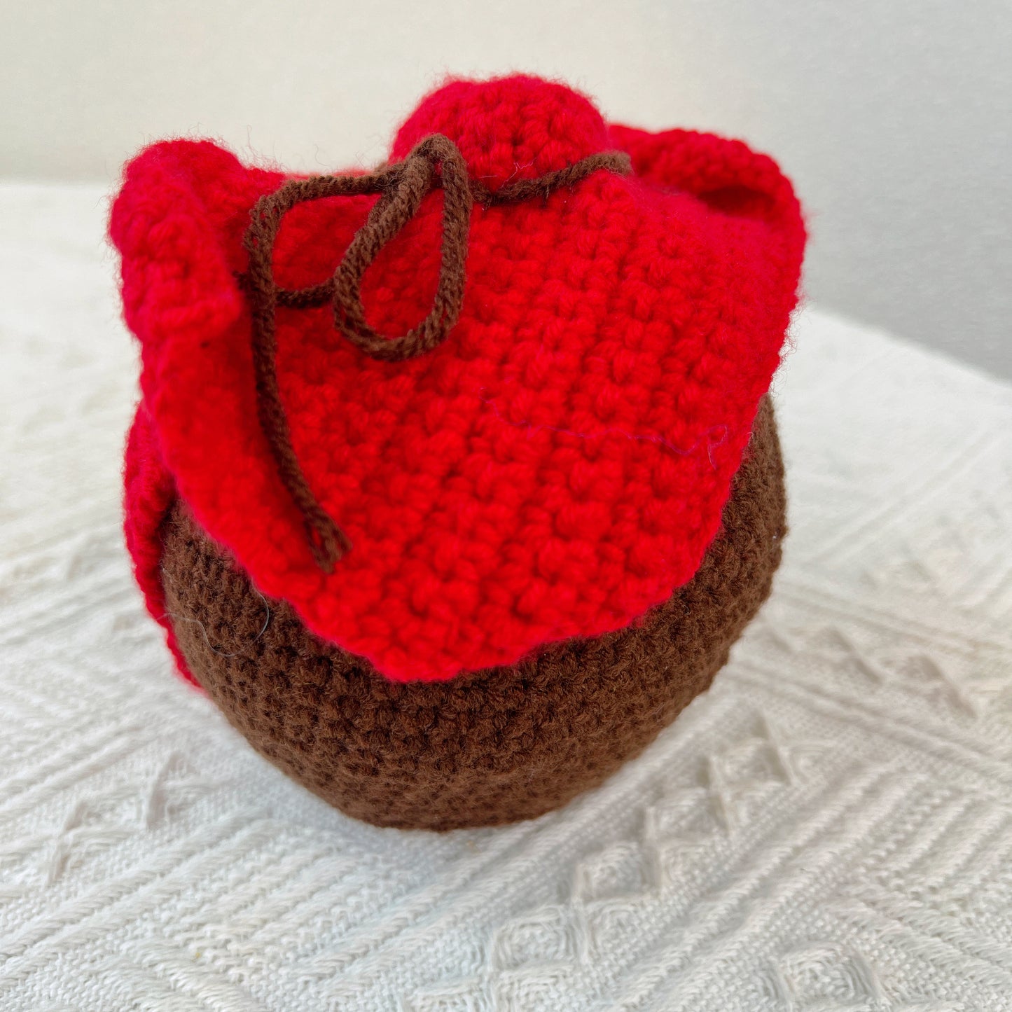 "Plushie di Vino da Figlia Tradizionale Cinese a Maglia, Gadget per Vino, Ispirato alla Cultura Cinese, Eredità Cinese, Regalo per il Vino"