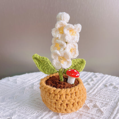 Figurinha Alegre de Batata Feita à Mão para Mesa com Cartão Personalizável, Plantinhas em Jardininha em Miniatura - Perfeita para Decoração de Casa, Presentes, Motivação e Ocasiões Especiais