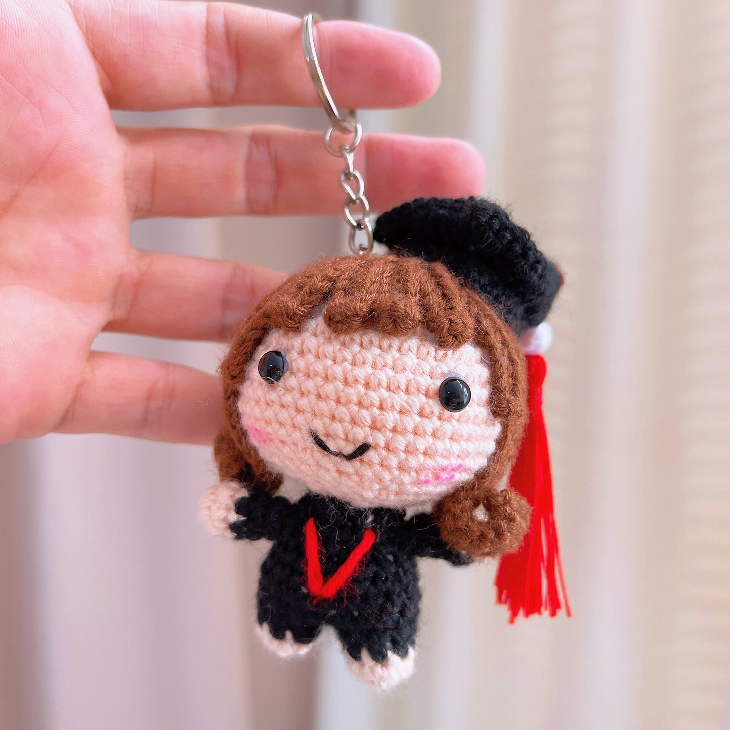 Buquês de Graduação Crochê Artesanal - Presente para a Época de Graduação do Ensino Médio e para Fotossessões Memoráveis