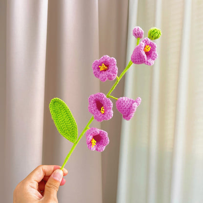 Hand-Crocheted Bear Theme Strawberry Flower Bouquet - Pink Roses, Lily of the Valley, Calla Lilies, Tulips, Daisy, Pink Feathers & Wrapping Paper - Perfect Allergy-Friendly Gift for Birthdays, Anniversaries, and Special Occasions