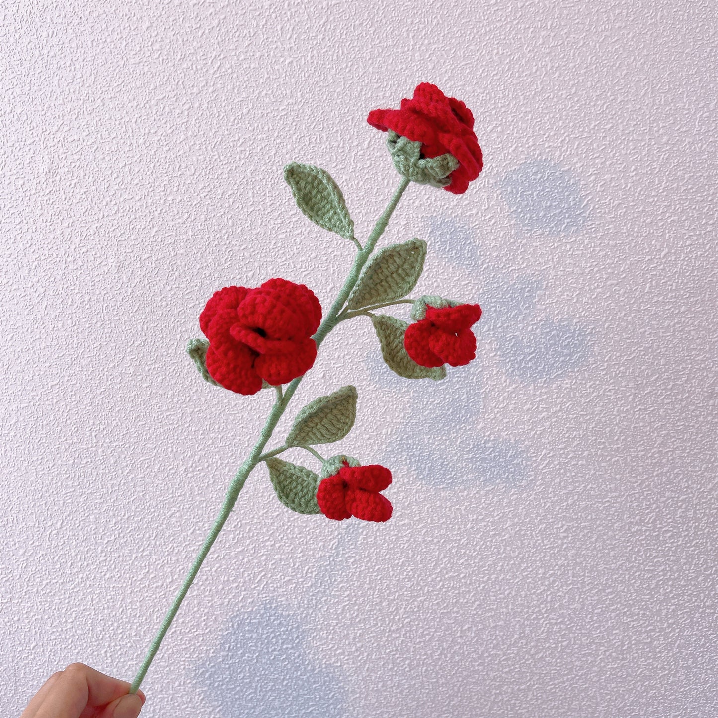 Ramo Hecho a Mano de Ganchillo Elegancia Cítrica - Limón, Rosa y Cebada - Hermosos Regalos para Cualquier Ocasión