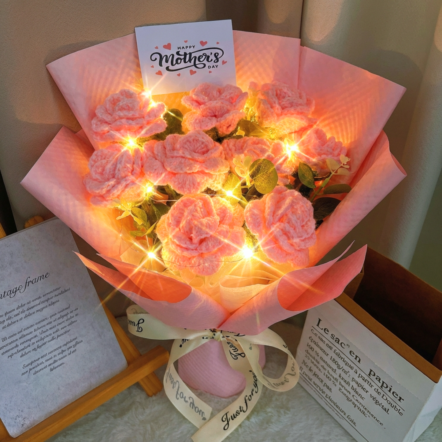 Mother's Day Special Pink Rose Bouquet 