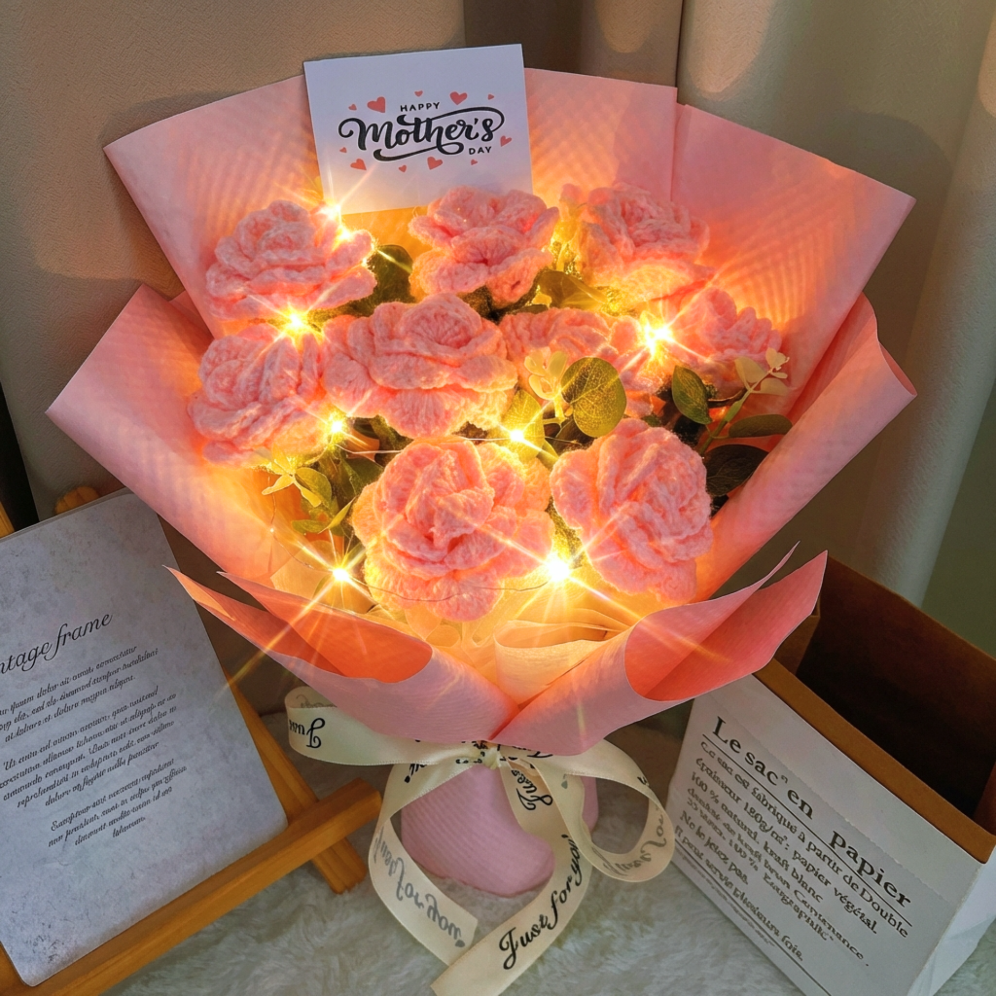 Mother's Day Special Pink Rose Bouquet 