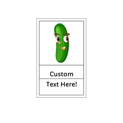 Custom Text Emotional Support Pickles for Bundle Set Get Well Handmade Positive Gift for Pickle Lover Stay Happy Motivated New Year Resolution Gift Exchange Family Giving