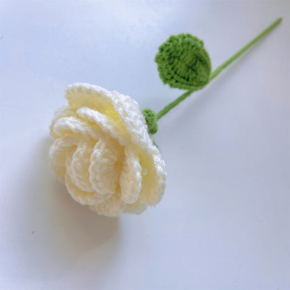 Buquê de Camaleão Floral em Crochê de Gotinhas Solares -Tons Lavanda com Ervas, Flores e Verde Enchimento - Hipoalergénico para Casamentos, Eventos, Princesas, Presente para Decoração de Casa
