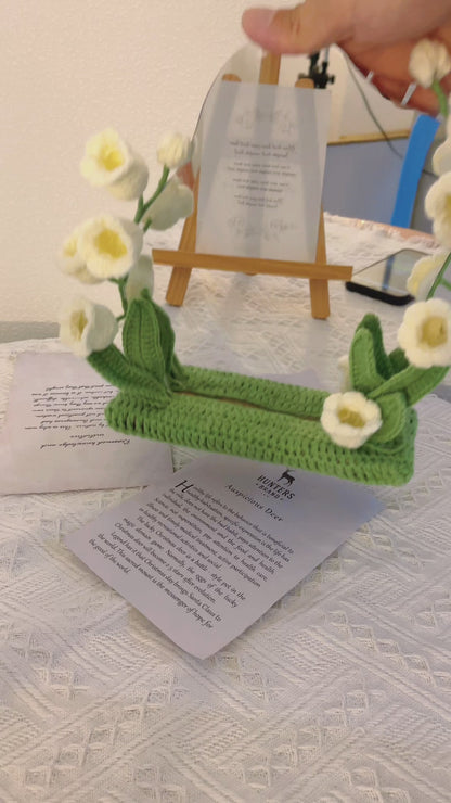 Blossom Reflections : Décor de miroir au crochet fabriqué à la main pour le maquillage, les cadeaux, les filles, la fête des mères personnalisée