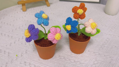 Planta de Profiteroles de Ganchillo Hecha a Mano - Pastel Falso Realista - Decoración para el Hogar Única - Para los Amantes de la Cocina - Artesanal - Arte de Baño - Regalo Único para una Boda