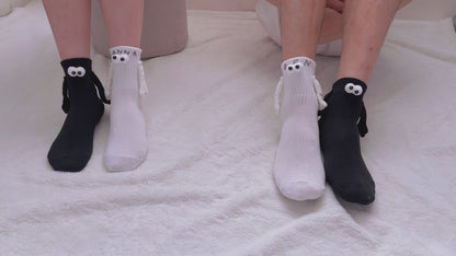Enchanting Connections Chaussettes Synergy à Main en Couple Magnétique : Édition Personnalisée